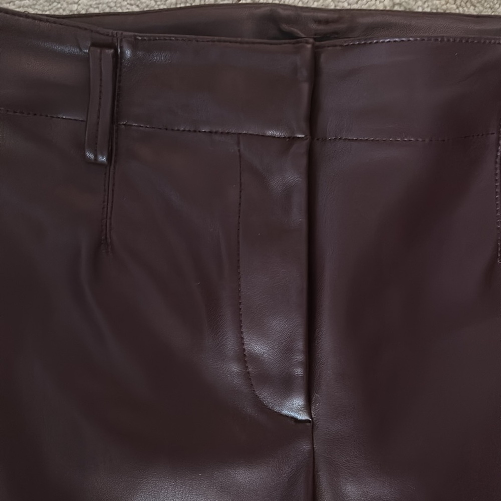Ann Taylor faux leather pants - Picture 8 of 15